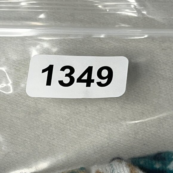 Ann Taylor Women's L Tropical Leaf Button-Front Short Sweater 100% Cotton Office - Picture 13 of 13